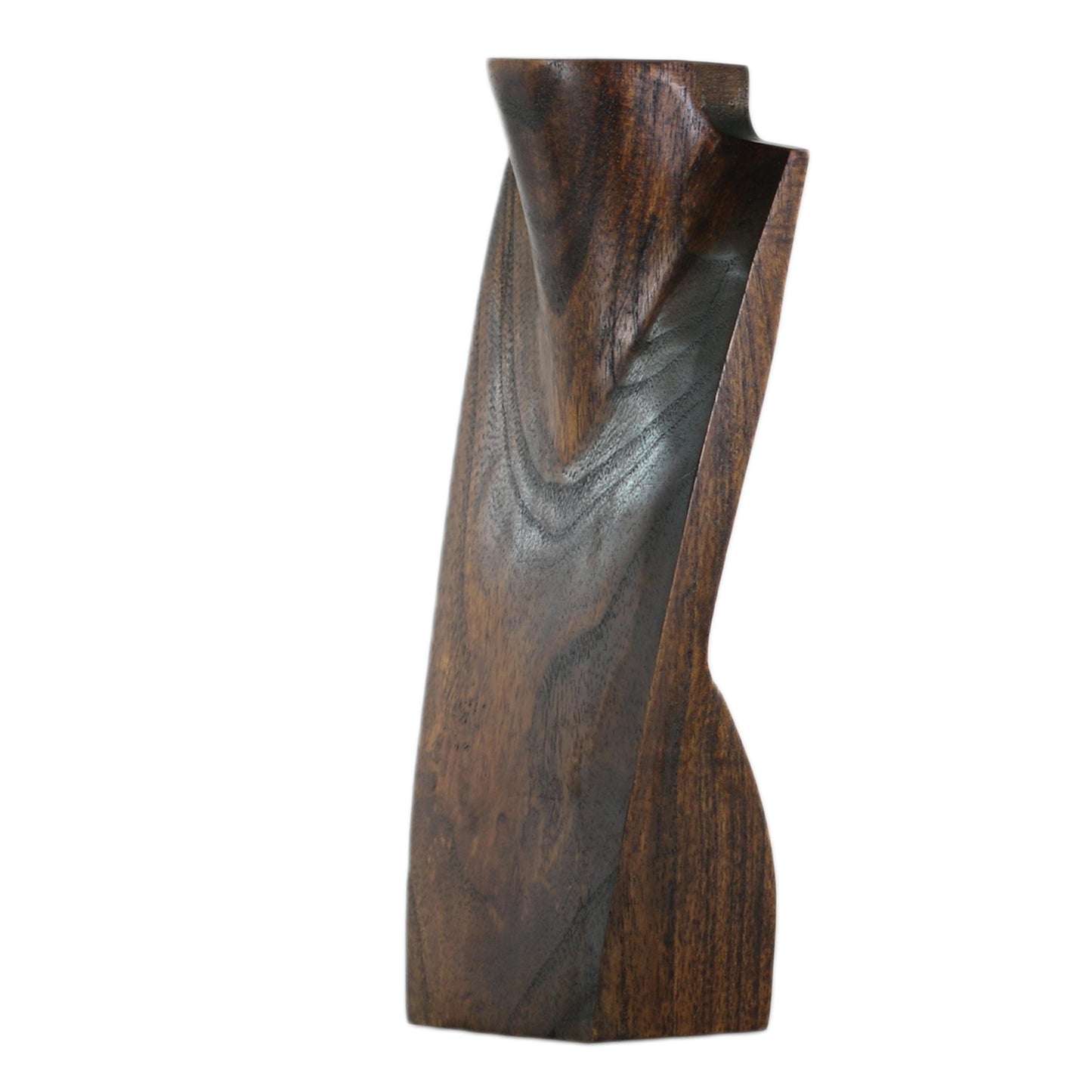 Wooden Jewelry Stand Brown | Elegant Necklace Display Bust