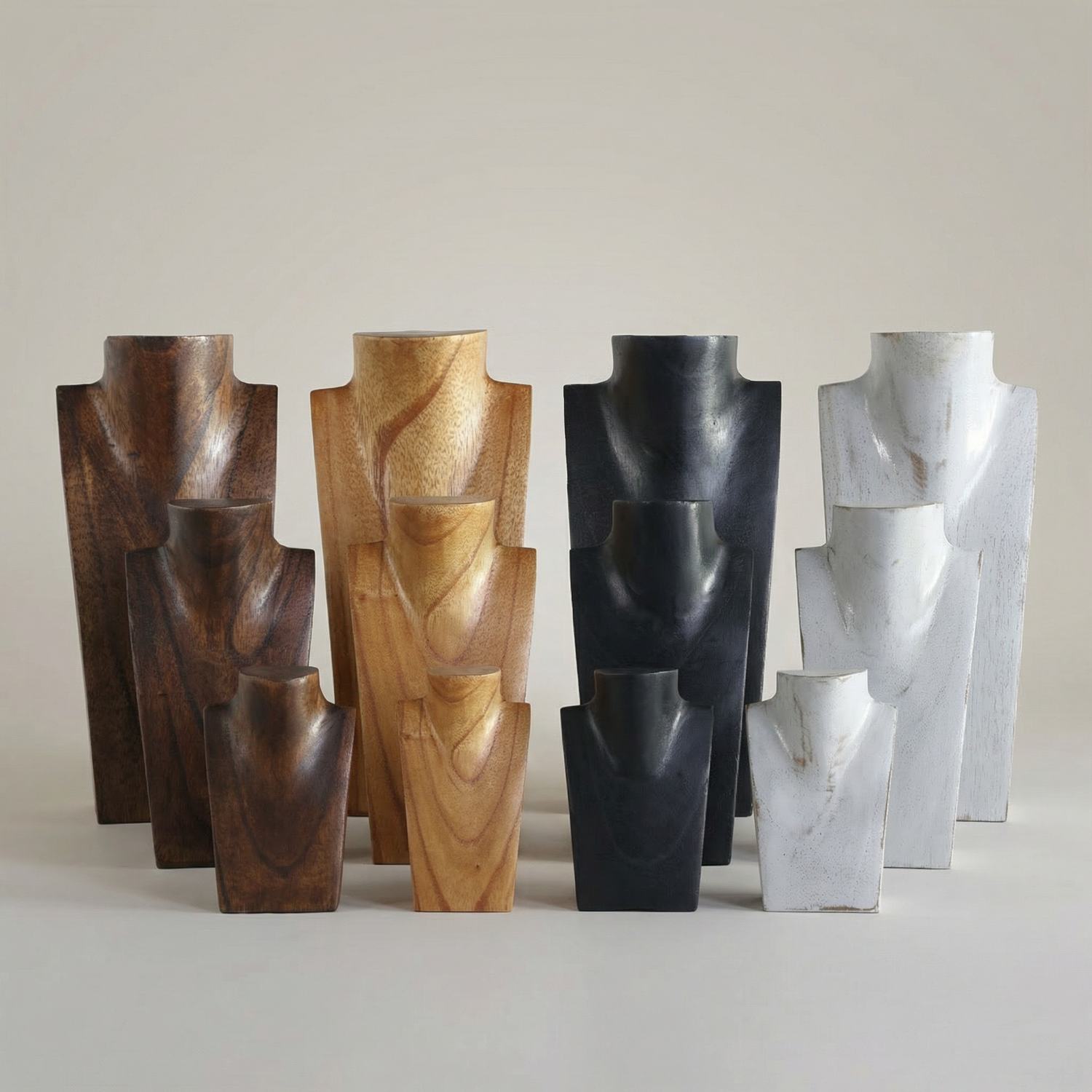 Necklace Display Bust set Miniature