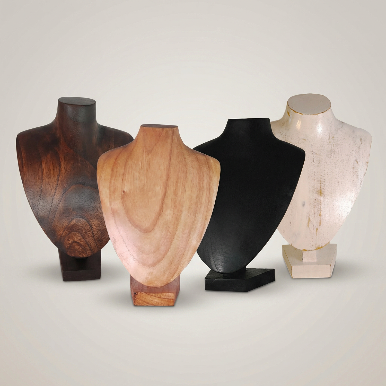 Necklace Display Bust round