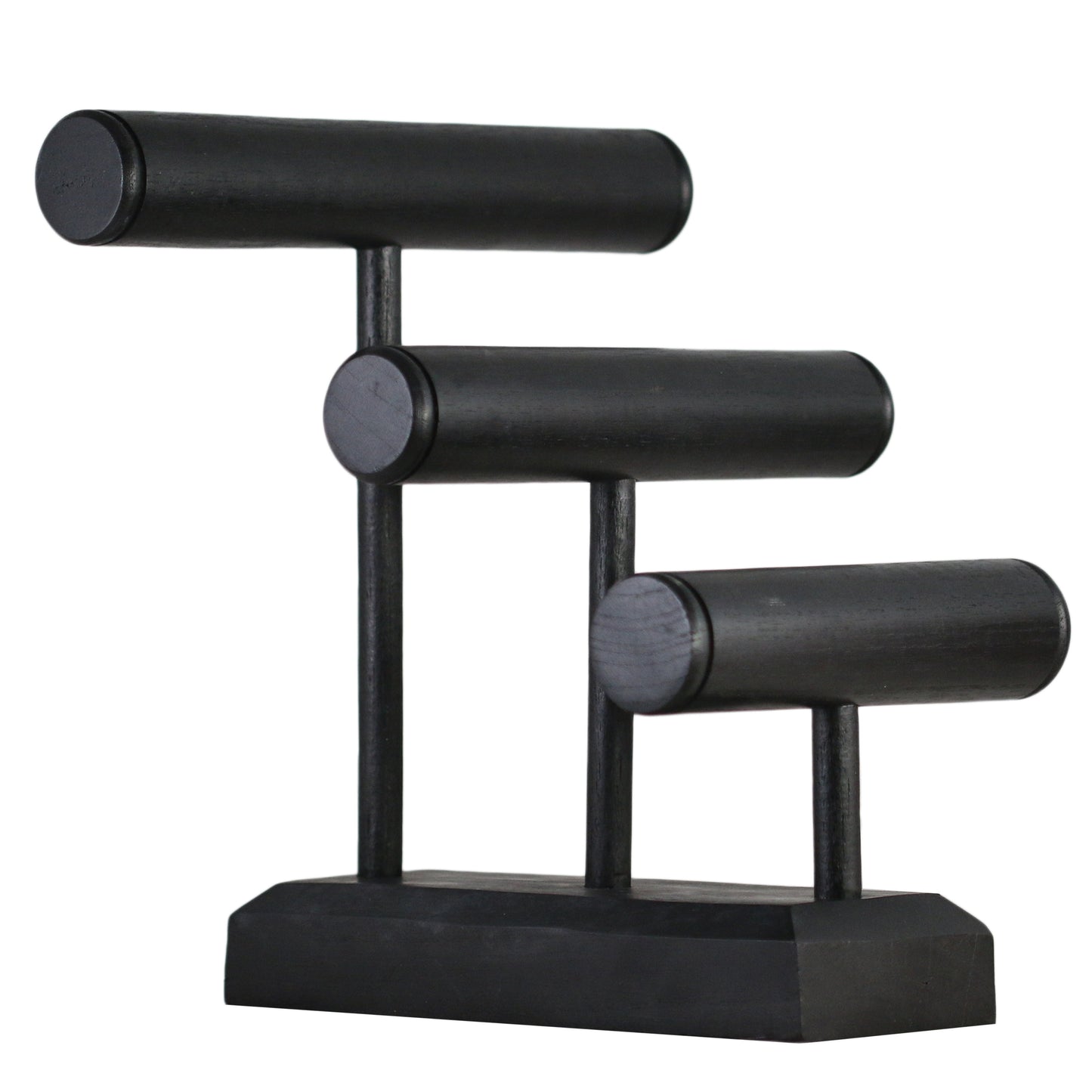 Wooden Bracelet Stand Natural 30cm | Solid Wood Jewelry Display