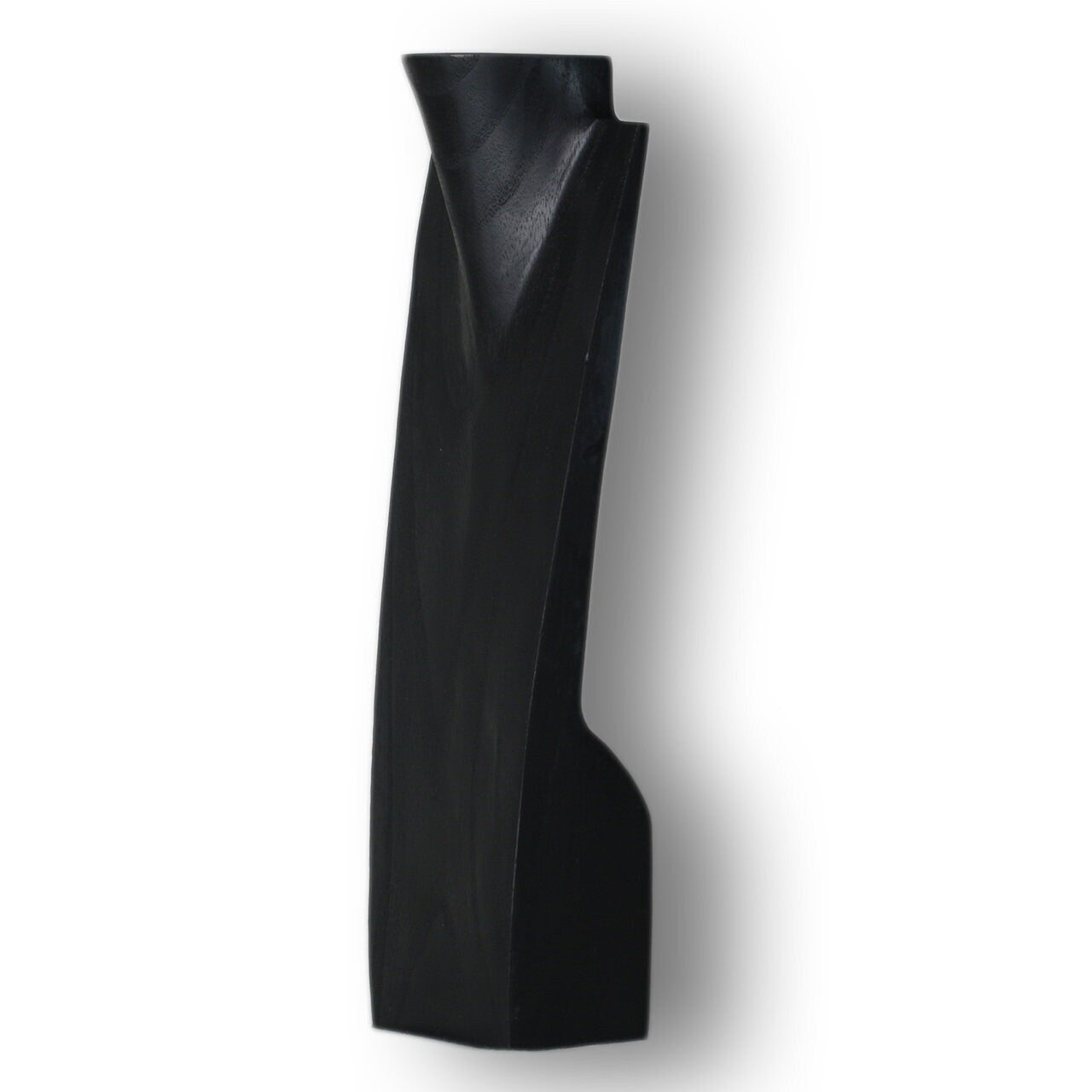 Wooden Jewelry Stand Black 40cm (15.7") | Necklace Display Bust