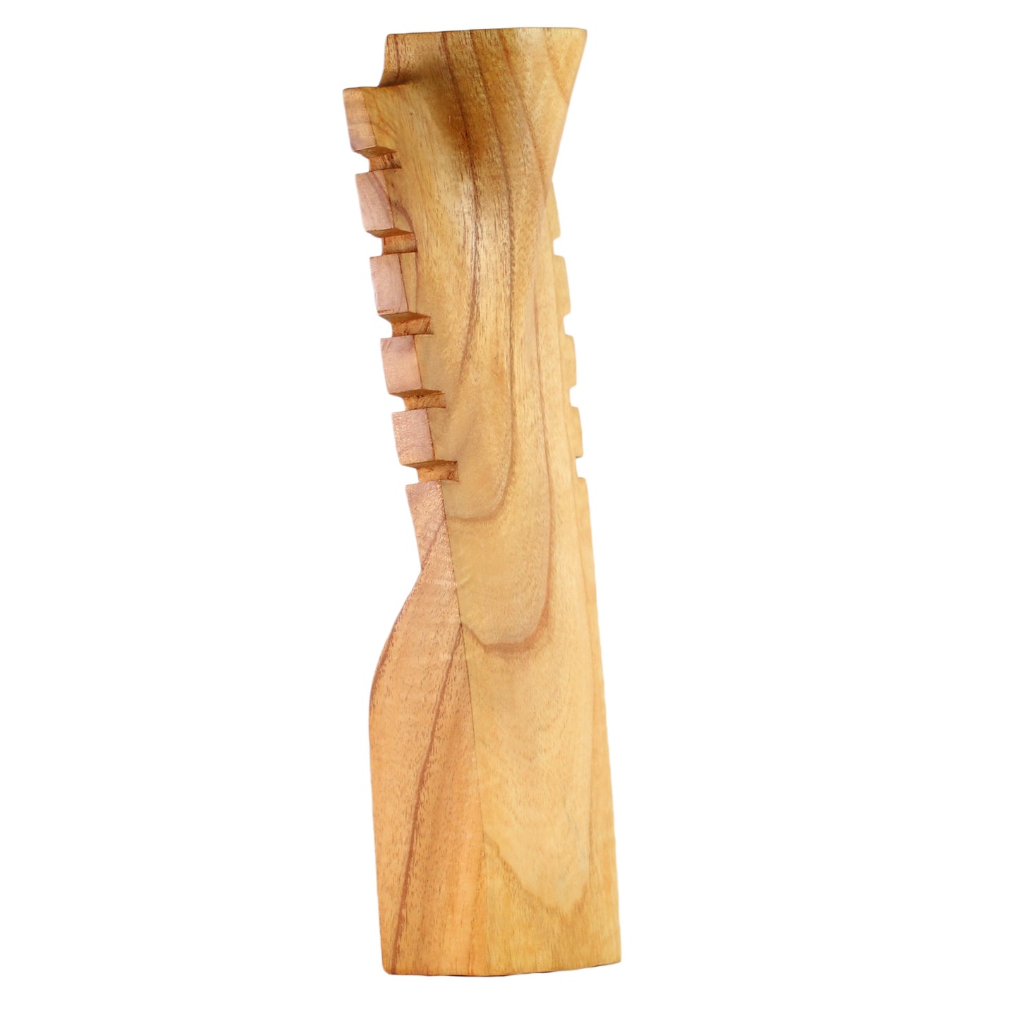 Wooden Jewelry Stand Natural 40cm (15.7") | Multi Necklace Display Bust