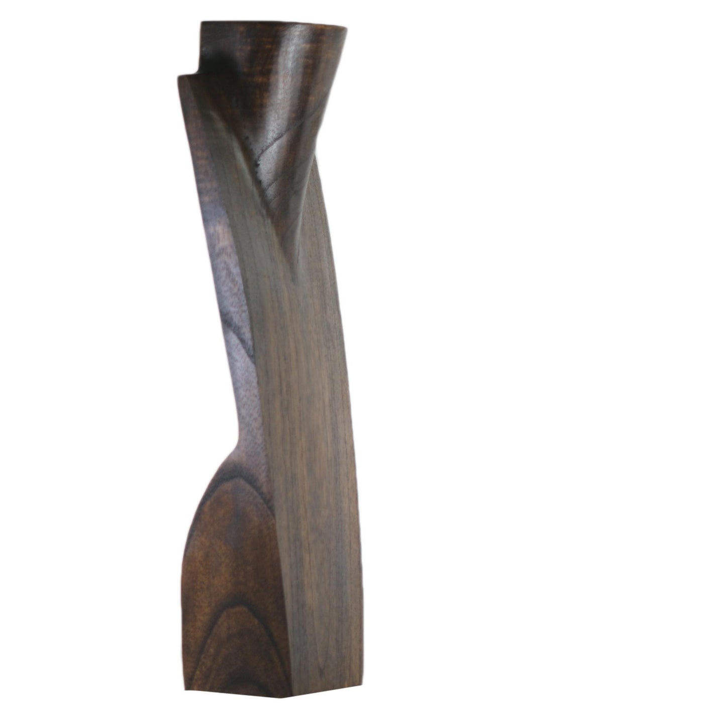 Wooden Jewelry Stand Brown | Elegant Necklace Display Bust