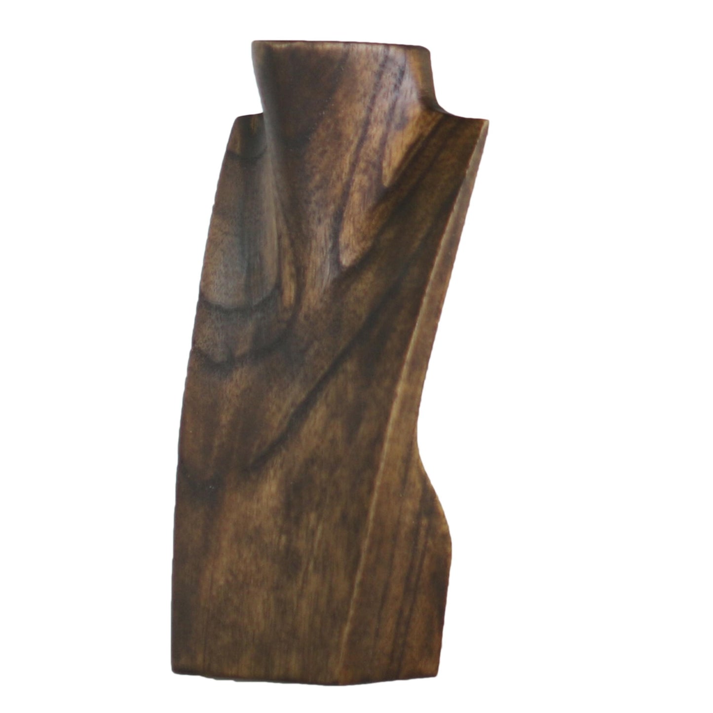 Wooden Jewelry Stand Brown | Elegant Necklace Display Bust