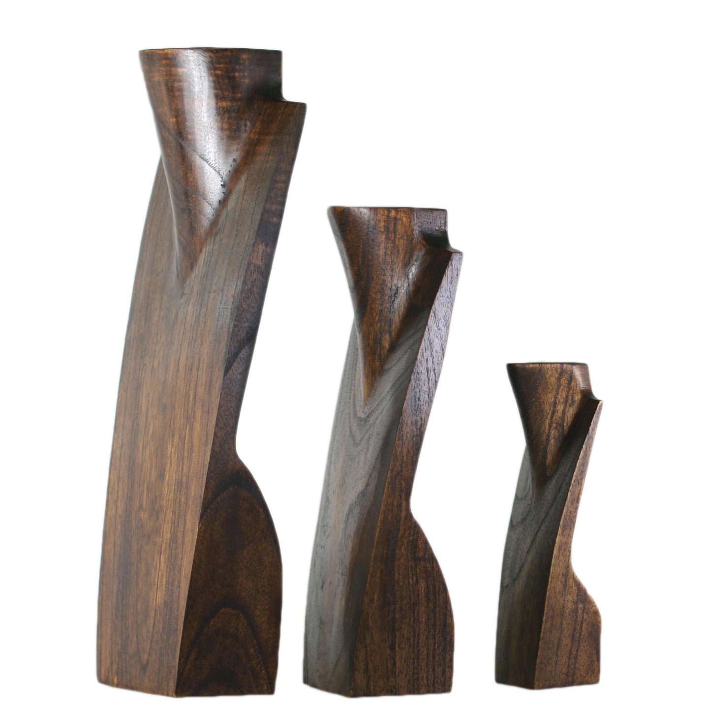 Wooden Jewelry Stand Brown | Elegant Necklace Display Bust