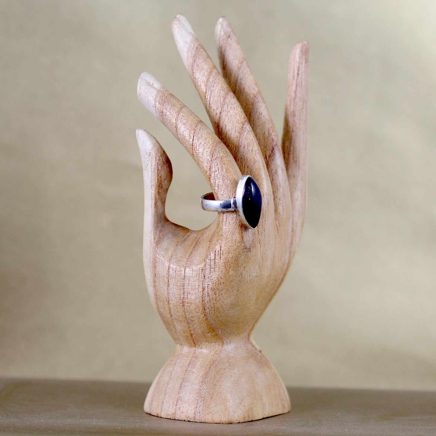 Wooden Jewelry Hand Stand | Ring & Jewelry Display