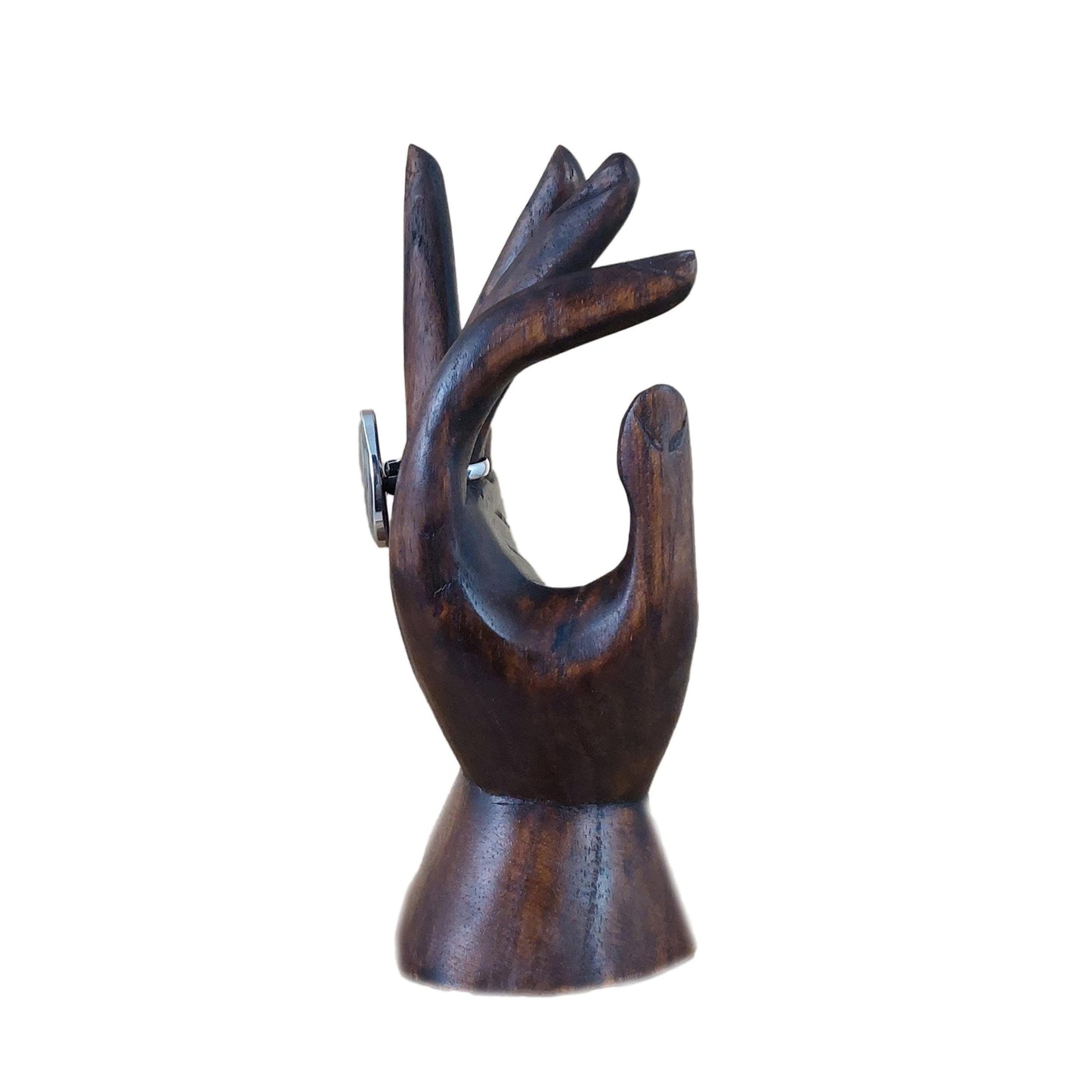 Wooden Jewelry Display Set | Bracelet Stand + Jewelry Hand + Earring Stand