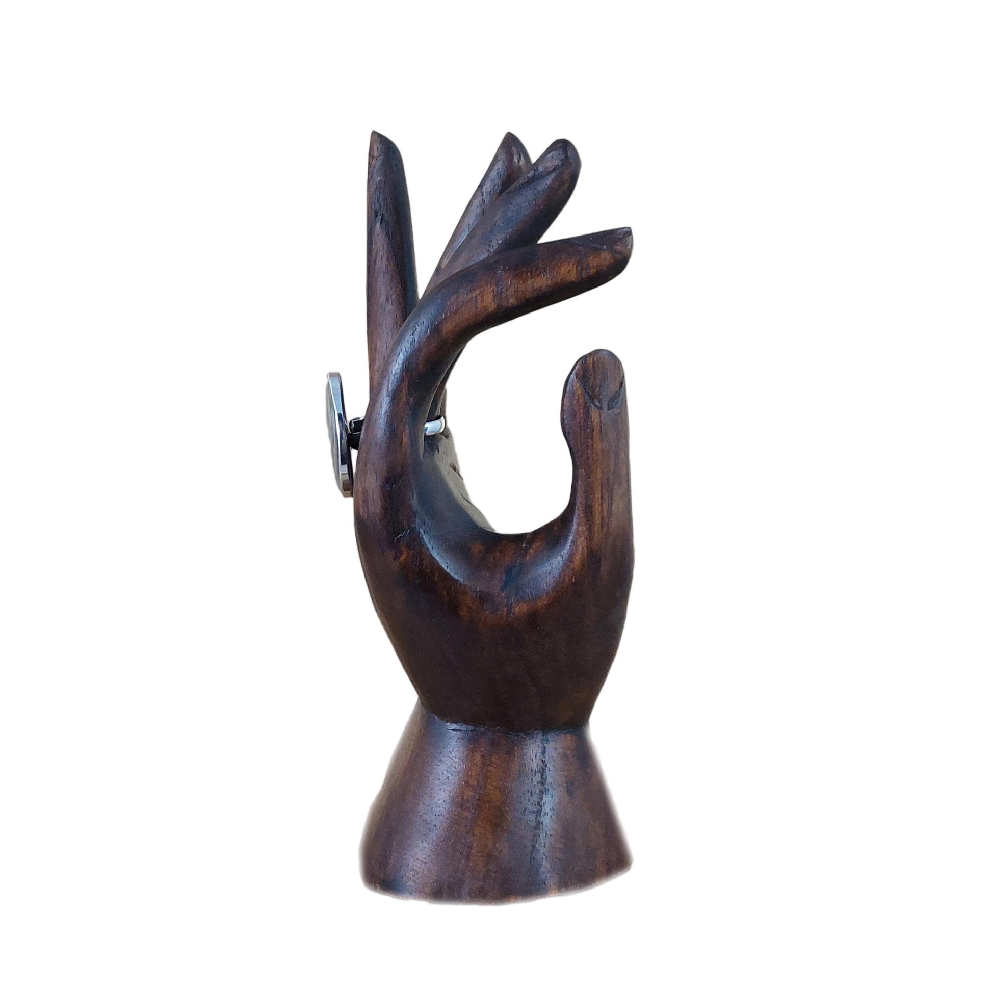Wooden Jewelry Display Set | Bracelet Stand + Jewelry Hand + Earring Stand